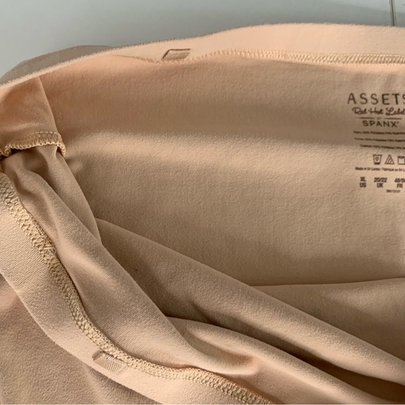 Assets By Spanx Body Shaping Strapless Slip Dress Size Extra Large - Picture 8 of 9